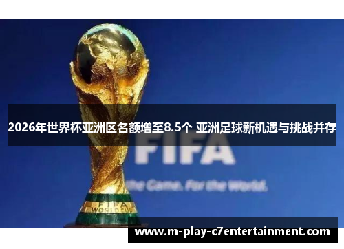 2026年世界杯亚洲区名额增至8.5个 亚洲足球新机遇与挑战并存